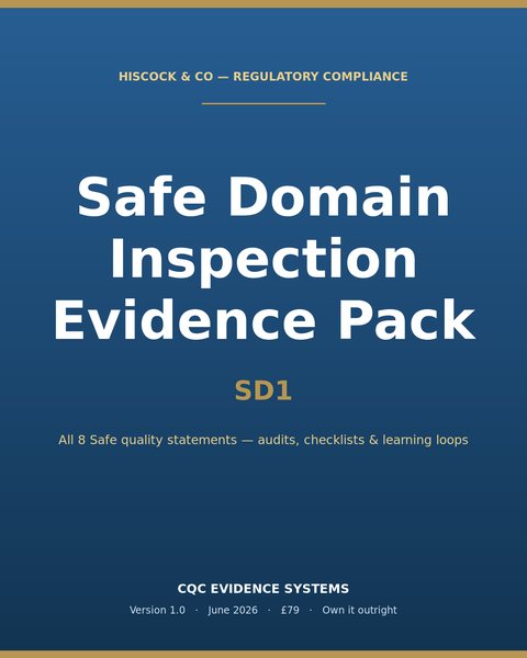 Safe Domain Inspection Evidence Pack